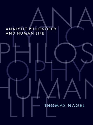cover image of Analytic Philosophy and Human Life